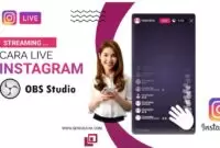 Cara live instagram OBS