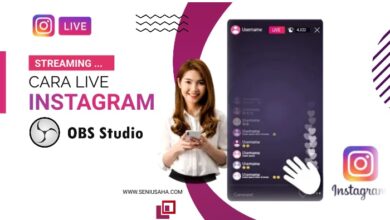 Cara live instagram OBS