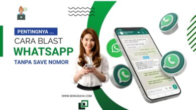 Cara wa blast tanpa save nomor