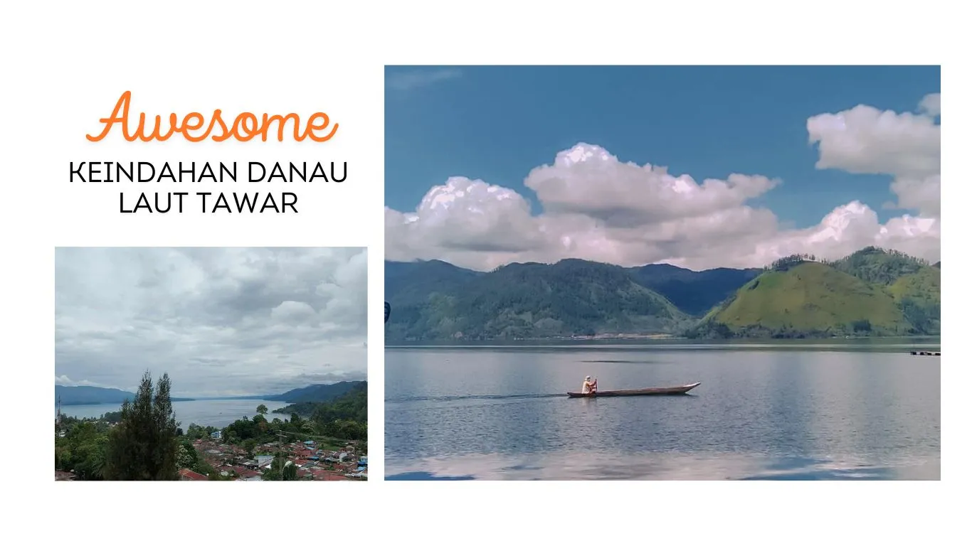 keindahan danau laut tawar
