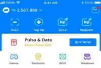 cara pinjam uang di Dana