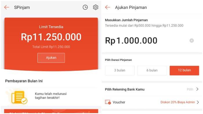 cara pinjam uang di Shopee